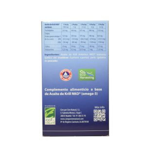ACEITE KRILL INGREDIENTES