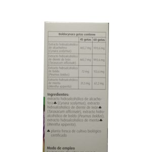 BOLDOCYNARA INGREDIENTES
