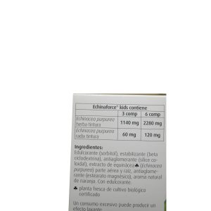 ECHINAFORCE KIDS INGREDIENTES