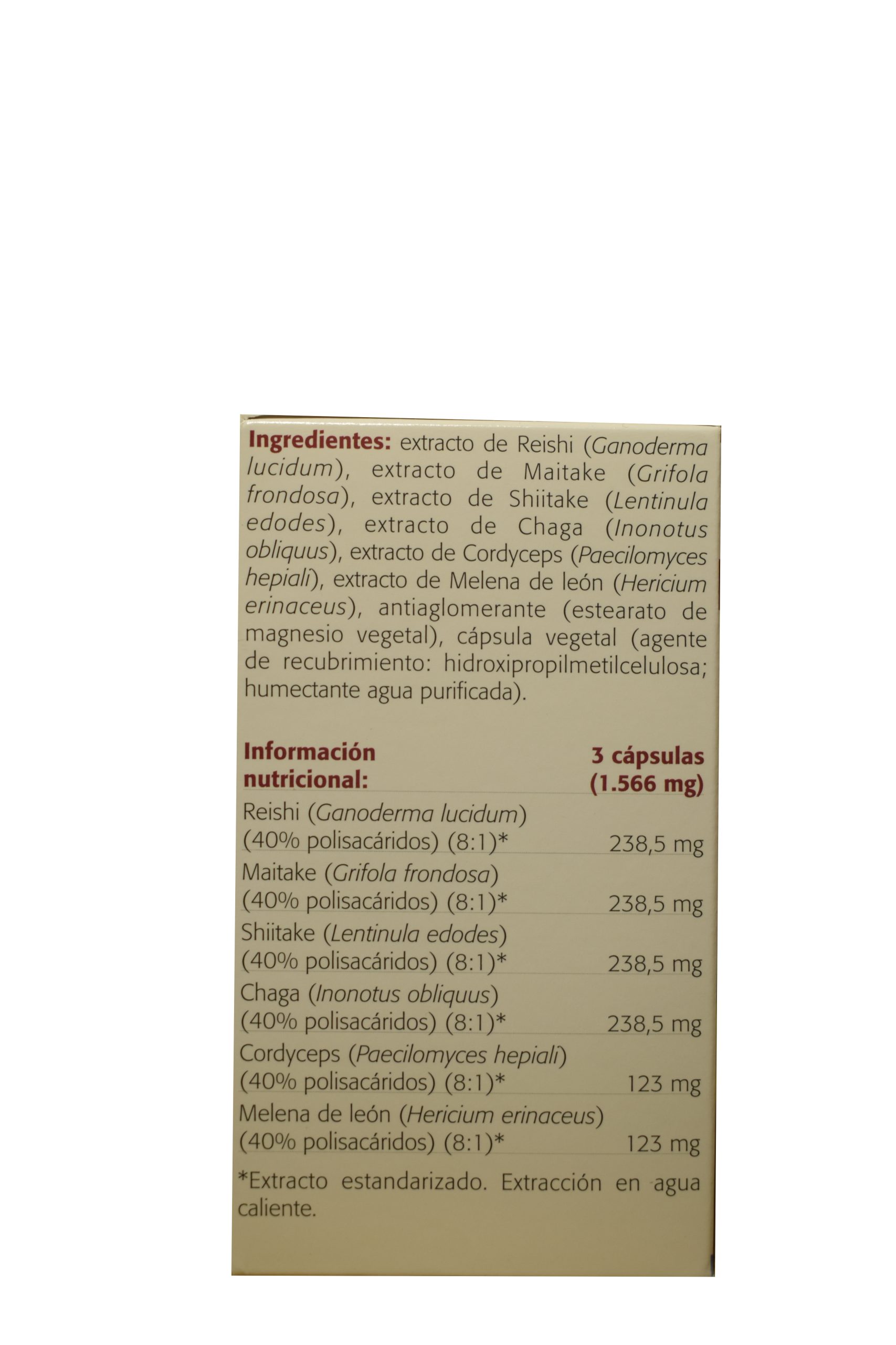 VITAMINA C Mico Complex 6 (Mezcla de hongos) - Imagen 2