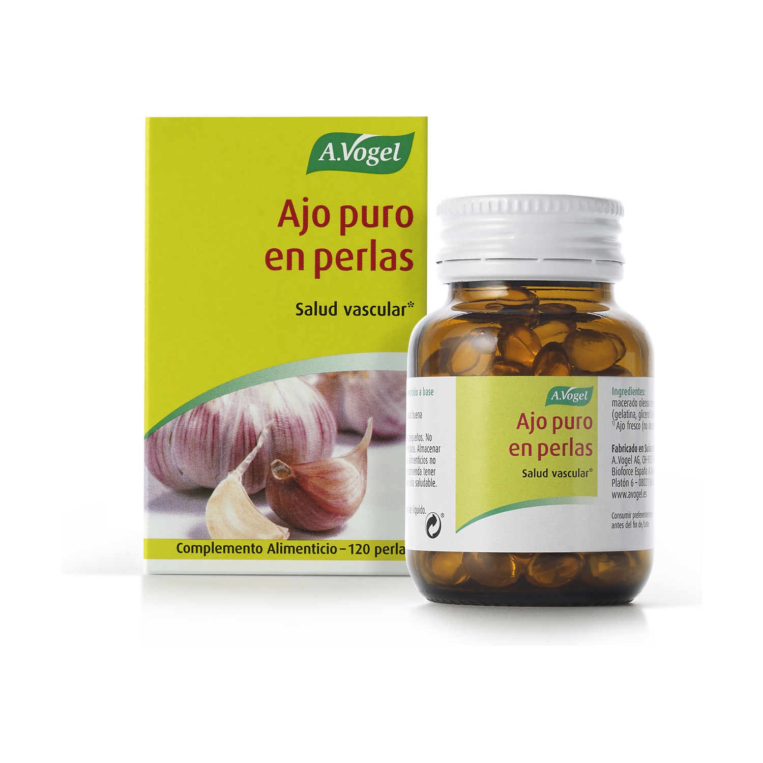 Ajo Puro perlas 120 cápsulas