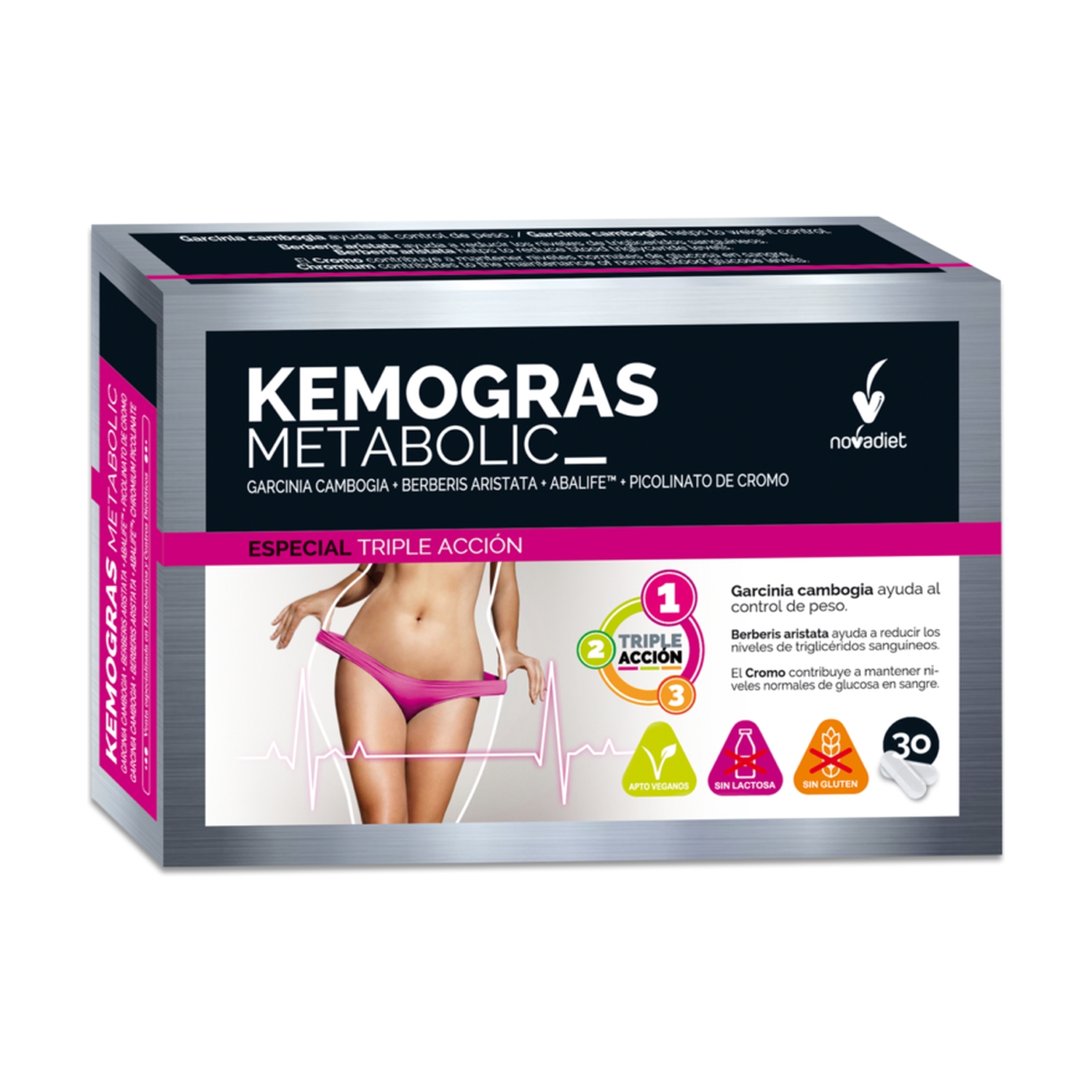 Kemogras Metabolic 30 cápsulas