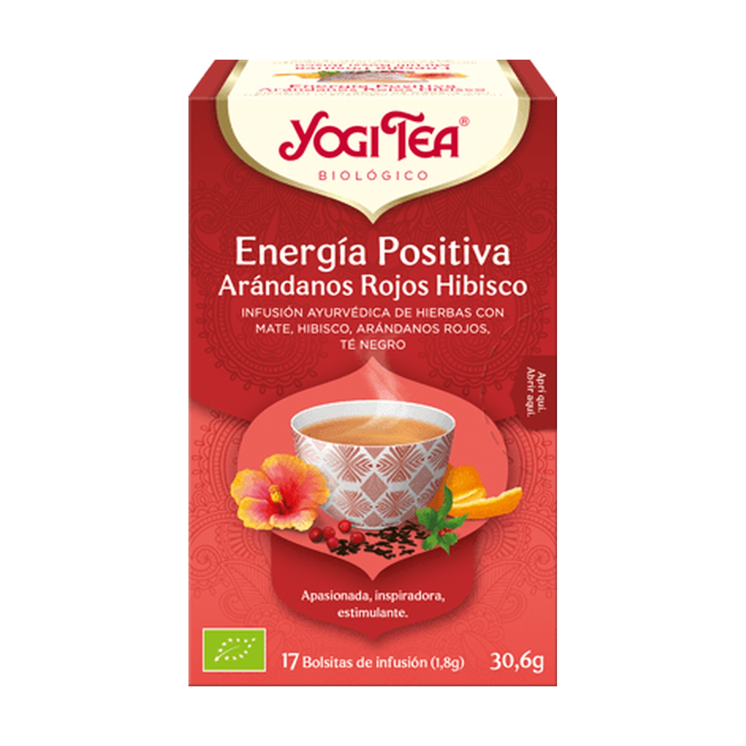 Infusión Yogi Tea Energía Positiva