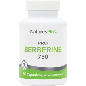 Berberina 750mg 60 capsulas Natures Plus